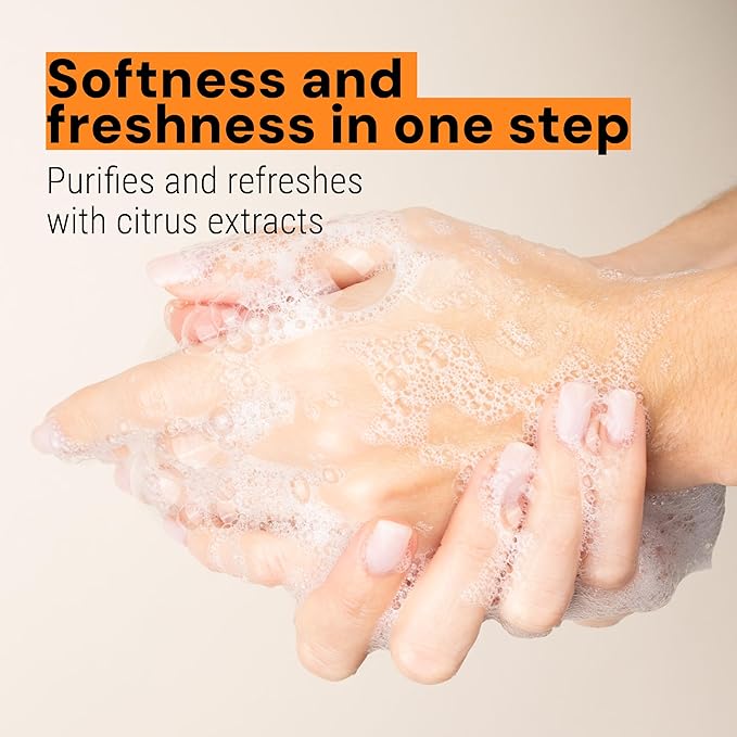 Panier des Sens - Moisturizing Hand Soap - Provence Fresh, Fruity Fragrance - French Savon de Marseille Soap with Coconut Oil - Refillable Kitchen & Bathroom Soap - 16.9 Fl.oz Hand Wash 97% Natural
