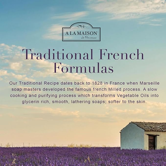 A LA MAISON French Liquid Hand Soap Refill, Provence Lemon - Natural Hand Wash Made with Essential Oils - Biodegradable, Plant-Based, Vegan, Cruelty-Free, Alcohol & Paraben Free (33.8 oz, 1 Pack)