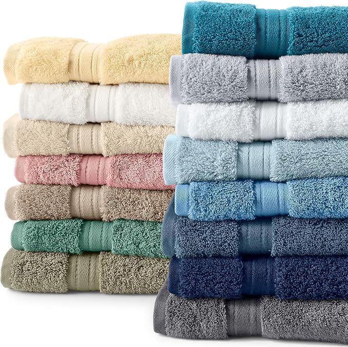 Lands' End Supima Towel Ivory Bath- Bath Sheet