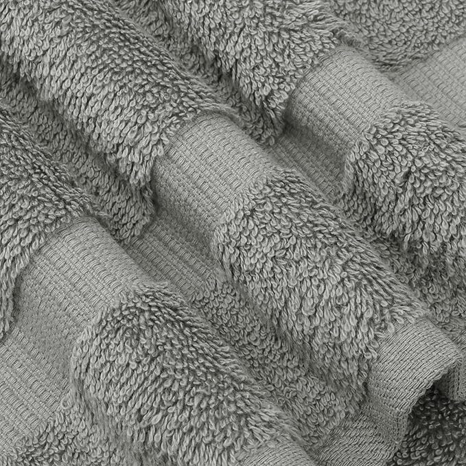 Chakir Turkish Linens, 100% Cotton Premium Quality Turkish Bath Sheets (35''x70'' Large Bath Sheet Towels - Gray)