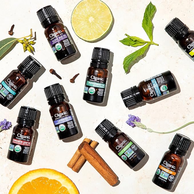 Cliganic Organic Essential Oils Blend - Happily Grounded - Breath of Balance (Packaging May Vary)