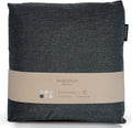 BADESOFA® Luxury Bath Pillow M - Lusciously Soft & Comfortable Tub Pillow for Bathtub - Washable & Quick-Drying Bath Back Pillow - Non-Slip Full Body Tub Pillow - Luxury Spa Cushion in Charcoal