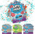 Tub Works® Bath Crackles Bath Toy, Variety 12 Pack | Nontoxic & Fragrance-Free | Makes Bath Water Crackle & Pop for a Unique Kids Bath | Swirl Water for Fizzy Fun | Sensory Kids & Toddler Bath Toys