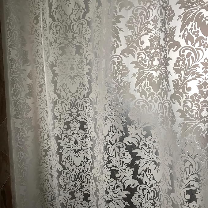 Stall Shower Curtain Liner 72 x 72 inch Plastic Shower Liner Washable Inside Shower Curtain Liner PEVA Shower Curtains for Bathroom with Magnets and Rustproof Metal Grommet Holes