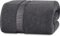 Utopia Towels - Luxurious Jumbo Bath Sheet 1 Piece - 600 GSM (35X70 Inches) 100% Ring Spun Cotton - Highly Absorbent and Quick Dry Extra Large Bath Towel - Super Soft Hotel Quality Towel (Grey)